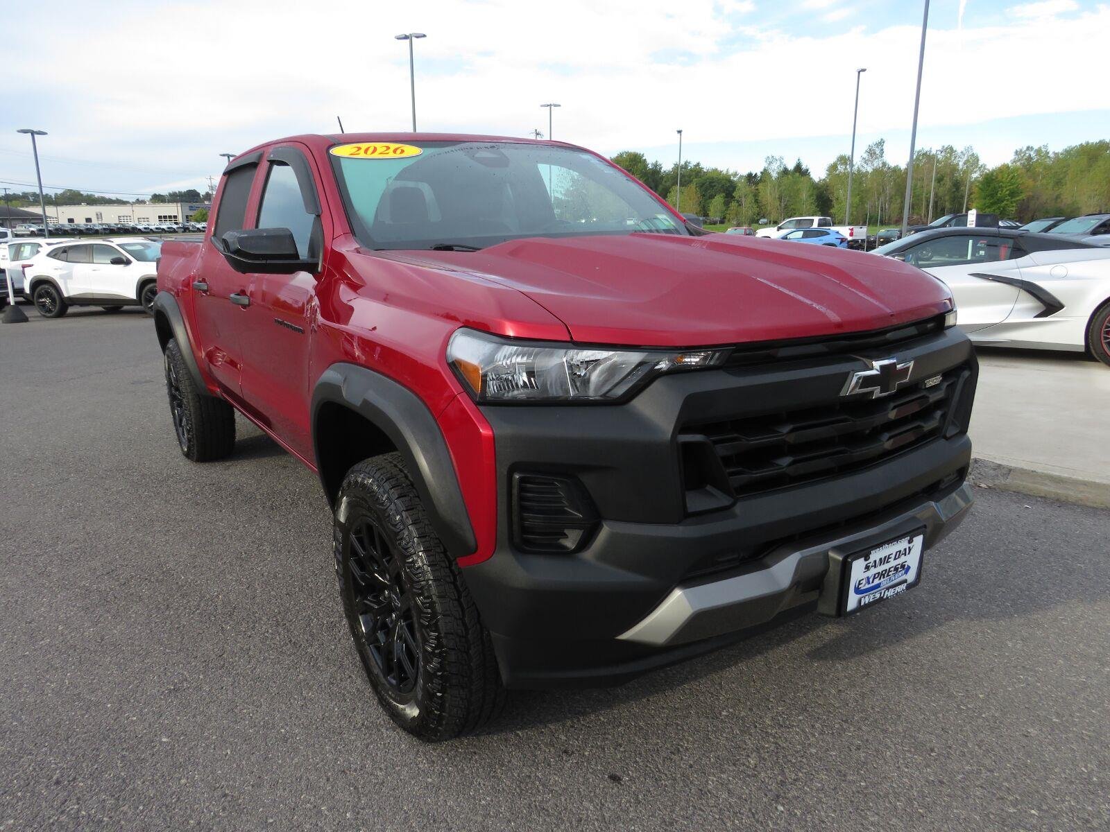 Used 2026 Radiant Red Tintcoat Chevrolet 4WD Trail Boss image 3