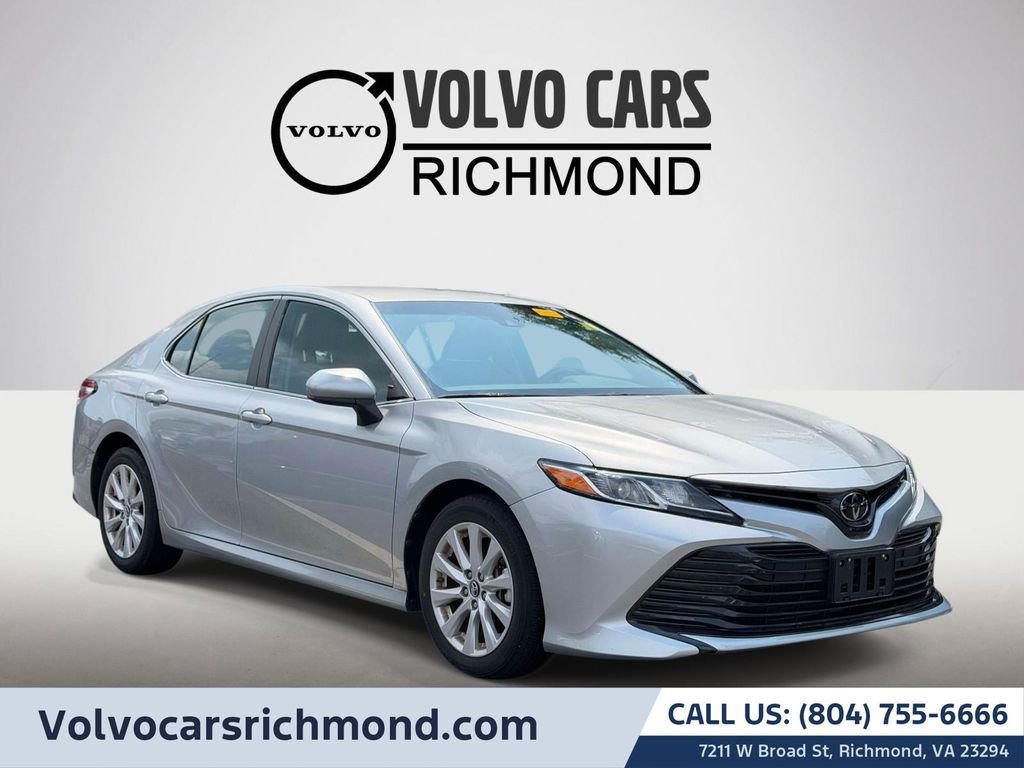 Used 2018 Silver Toyota LE image 1