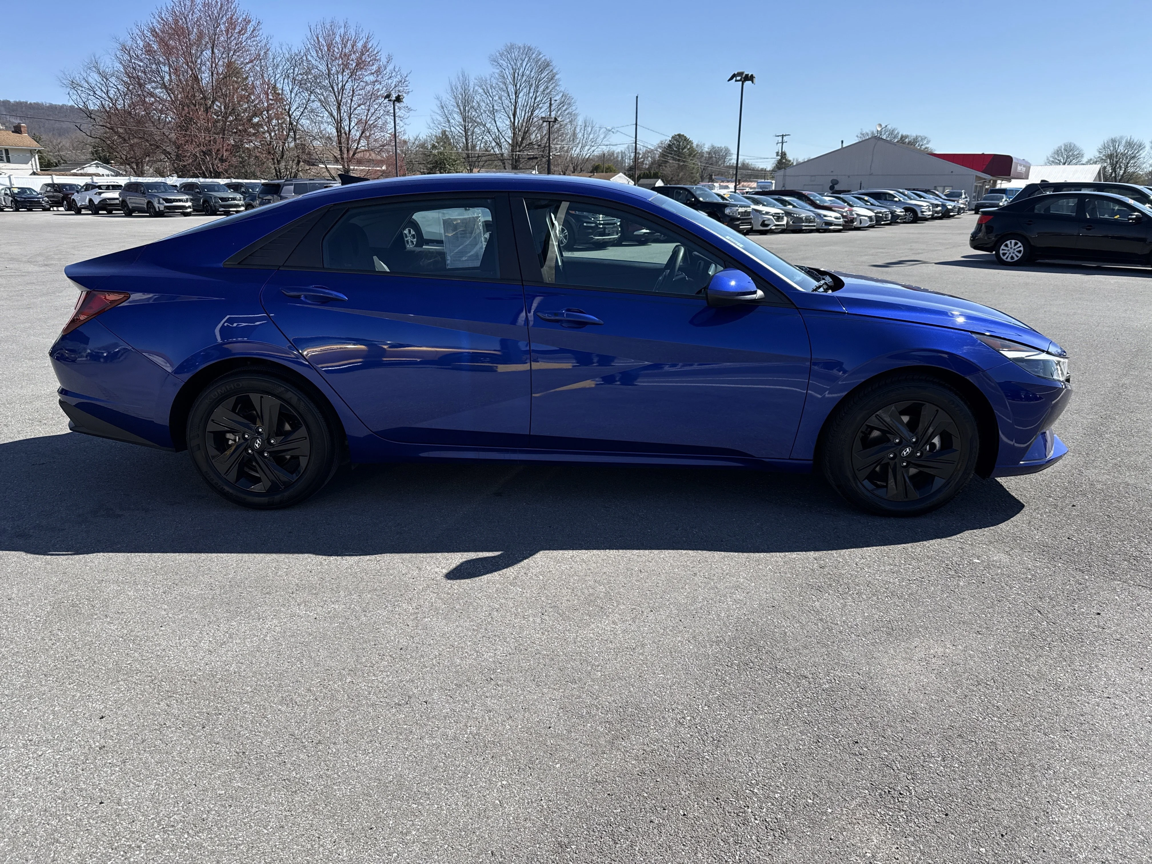 Used 2023 Intense Blue Hyundai SEL image 2