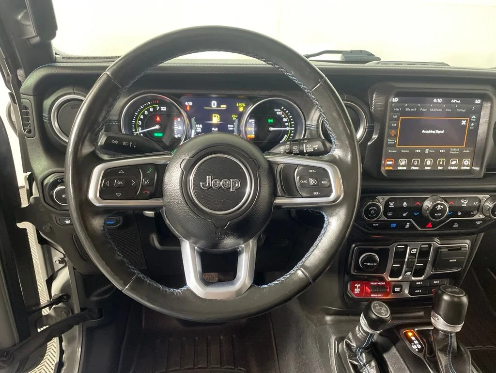 Used 2023 Gray Clearcoat Jeep Rubicon 4xe image 12
