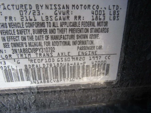 Used 2023 Super Black Nissan SV image 6