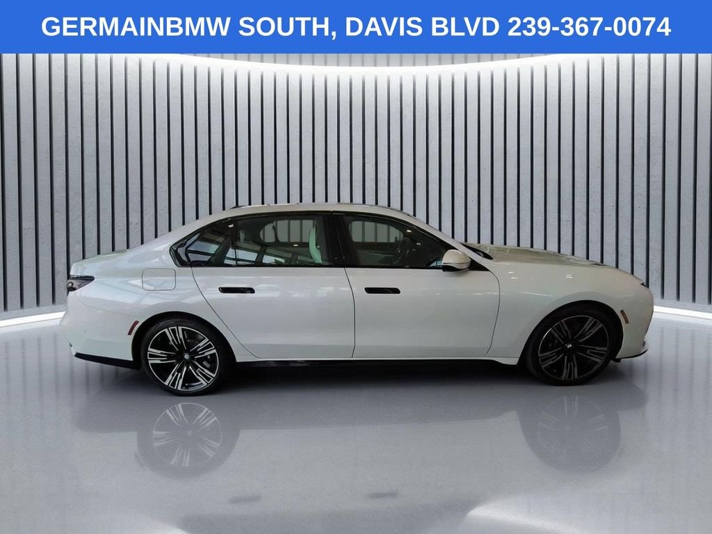 Certified Used 2025 White Metallic BMW 760i xDrive image 4
