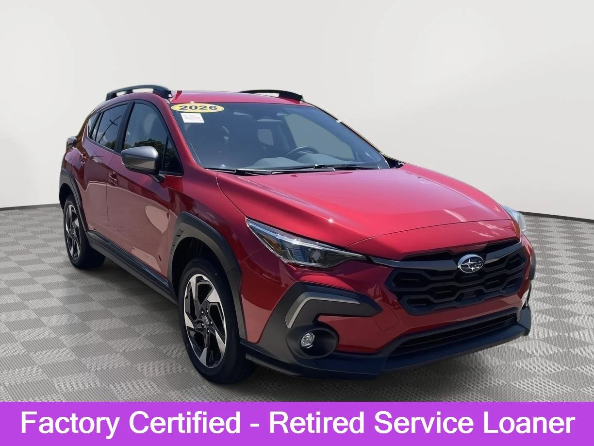 Used 2026 Lithium Red Pearl Subaru Limited image 1