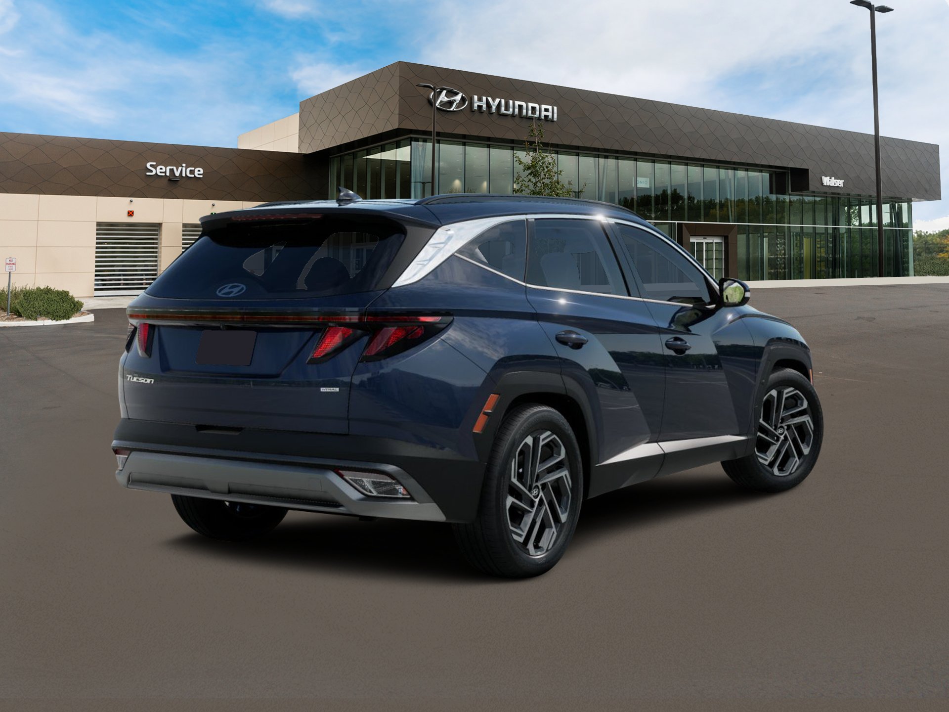 New 2026 Atlantis Blue Hyundai SEL Plus AWD image 6