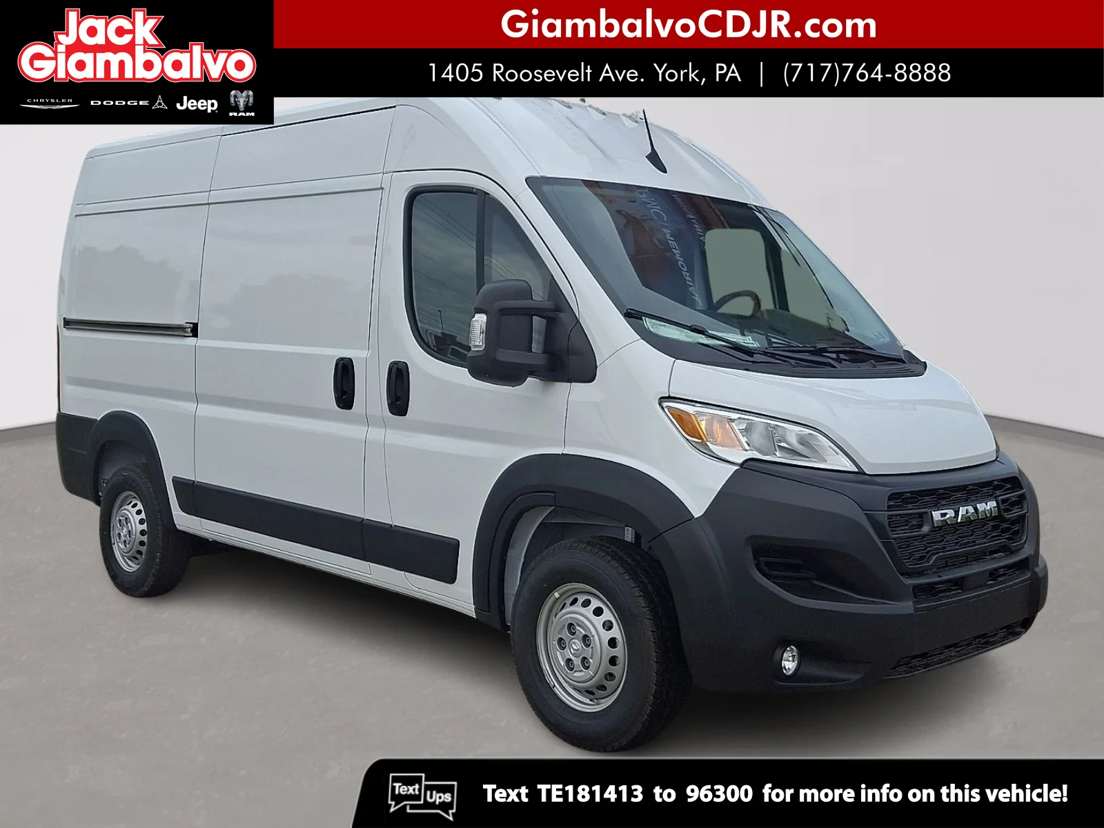 2026 RAM ProMaster 2500 Tradesman 136" WB High Roof's photo