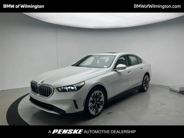 New 2027 Mineral White Metallic BMW 530i image 1