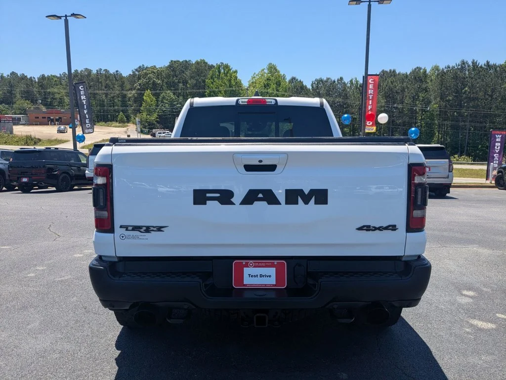 Used 2021 Bright White Clearcoat Ram TRX image 6
