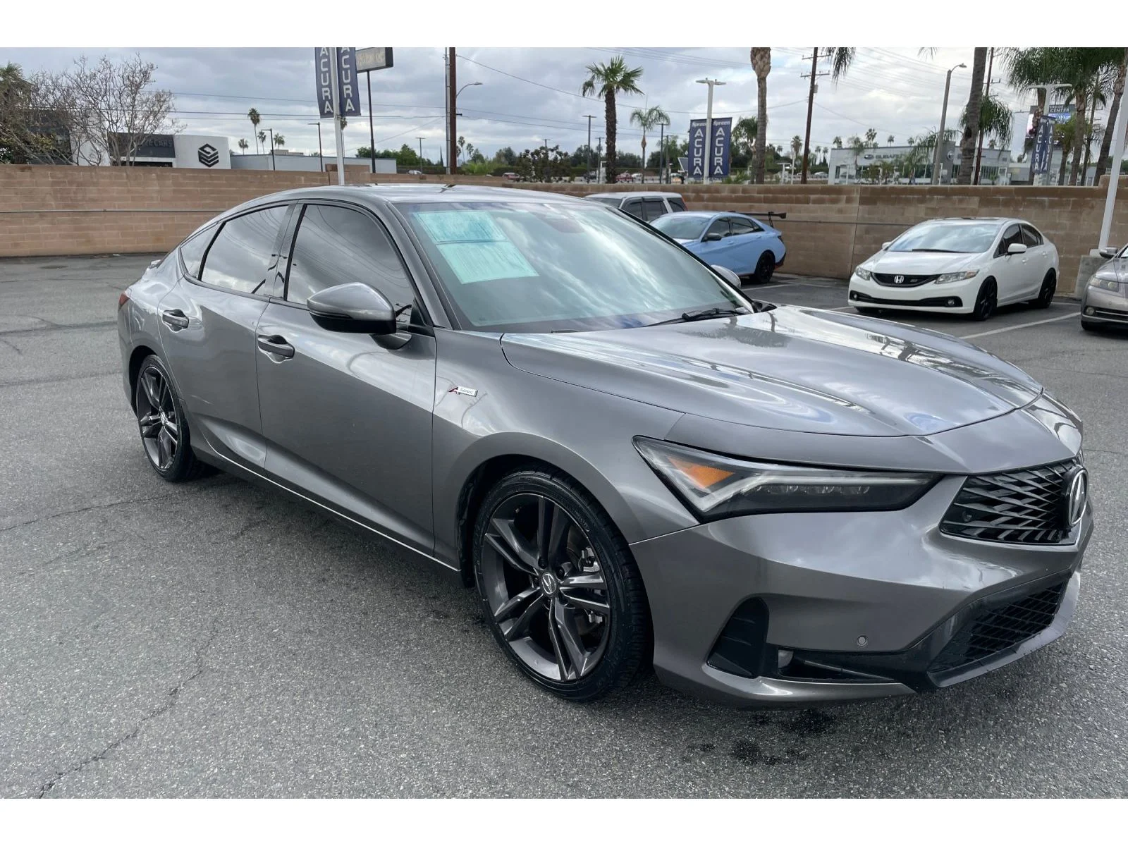 Used 2024 Liquid Carbon Metallic Acura w/A-Spec Technology Package image 7