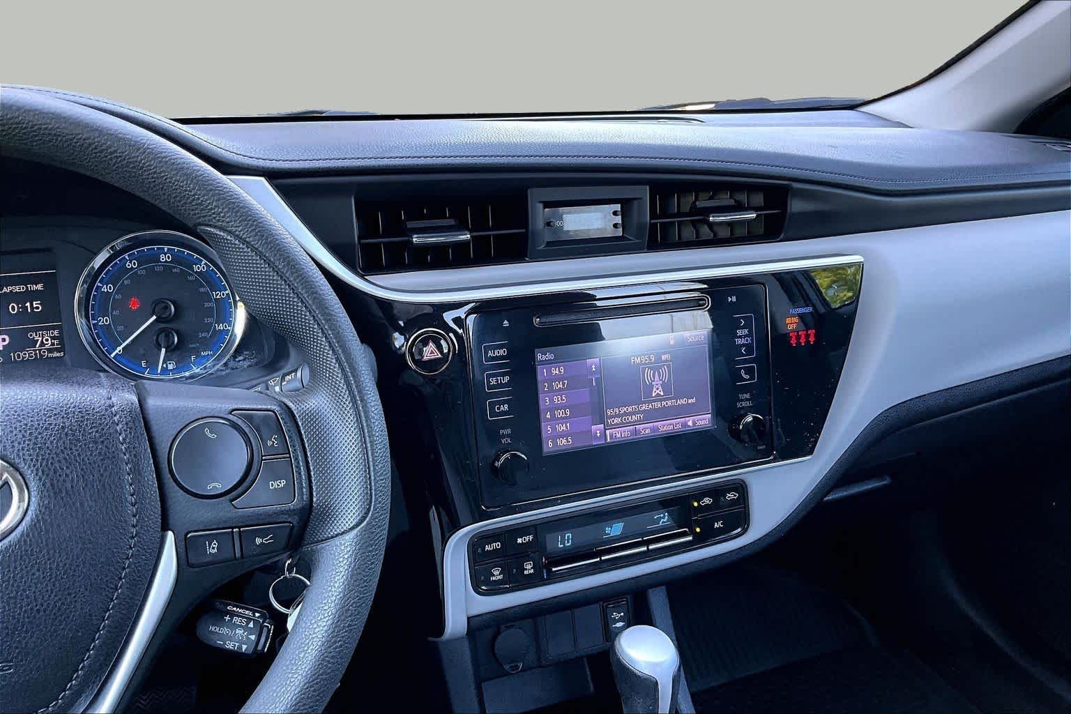 Used 2019 Galactic Aqua Mica Toyota LE image 6