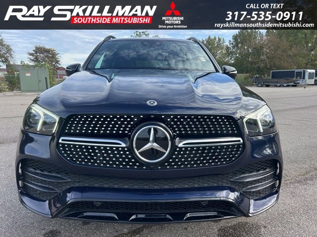 Used 2022 Blue Mercedes-Benz GLE 350 image 2