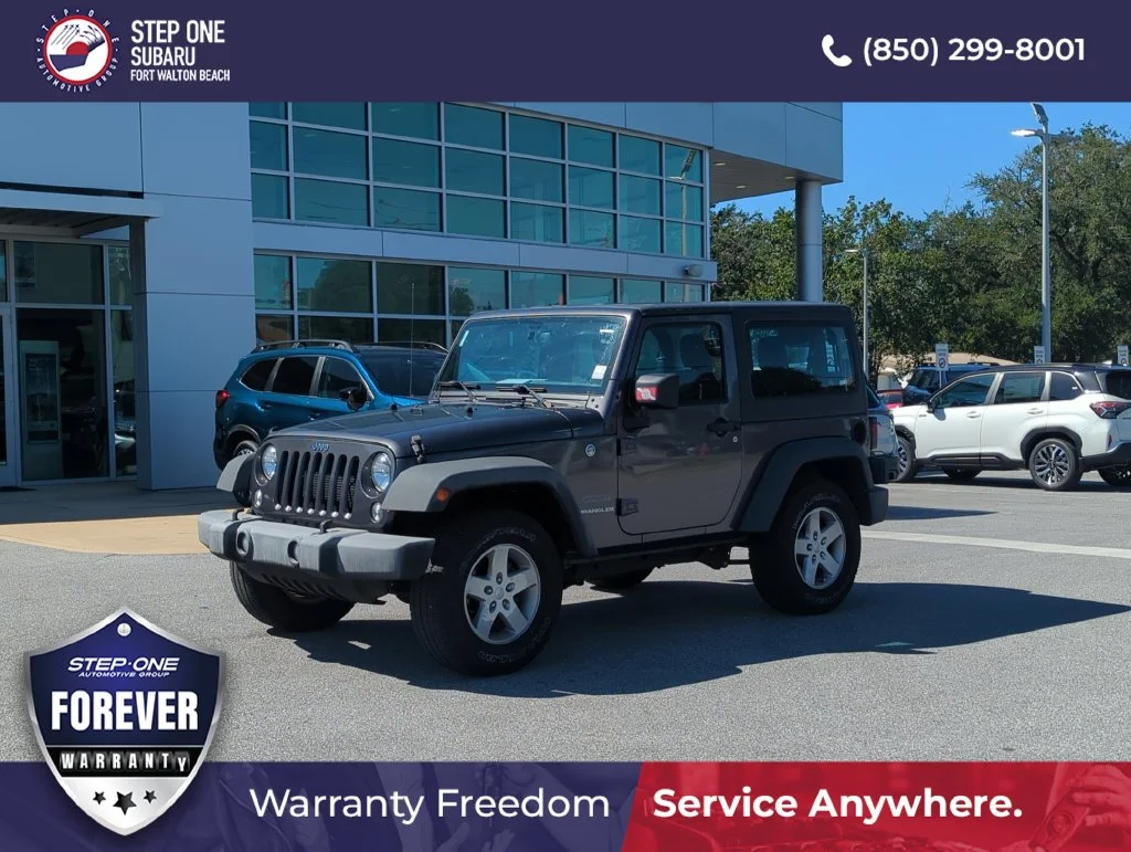 Used 2016 Gray Jeep Sport image 2