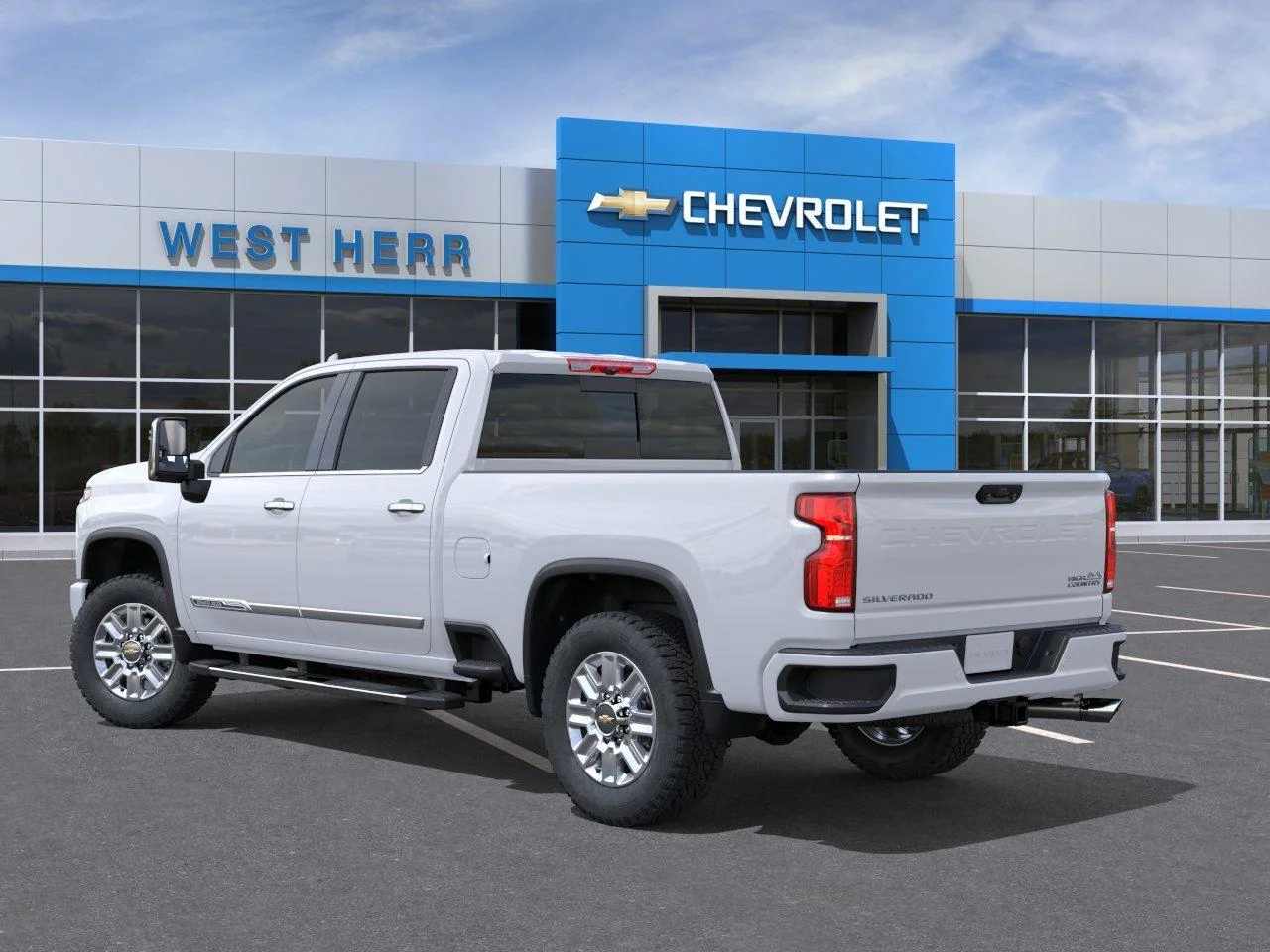 New 2026 Polar White Tricoat Chevrolet High Country image 3