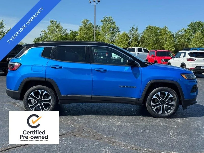 Certified Used 2024 Blue Jeep Limited image 2