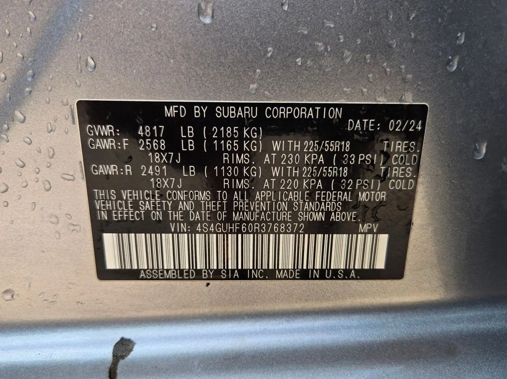 Used 2024 Silver Subaru Sport image 30