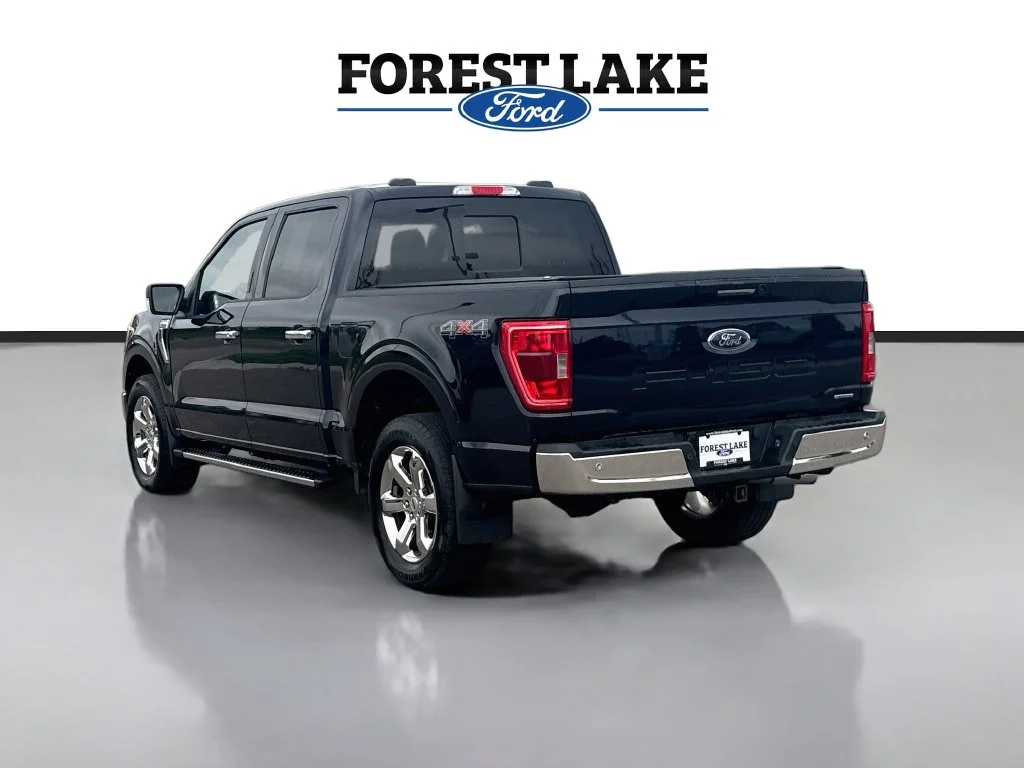 Certified Used 2021 Antimatter Blue Metallic Ford XLT image 5