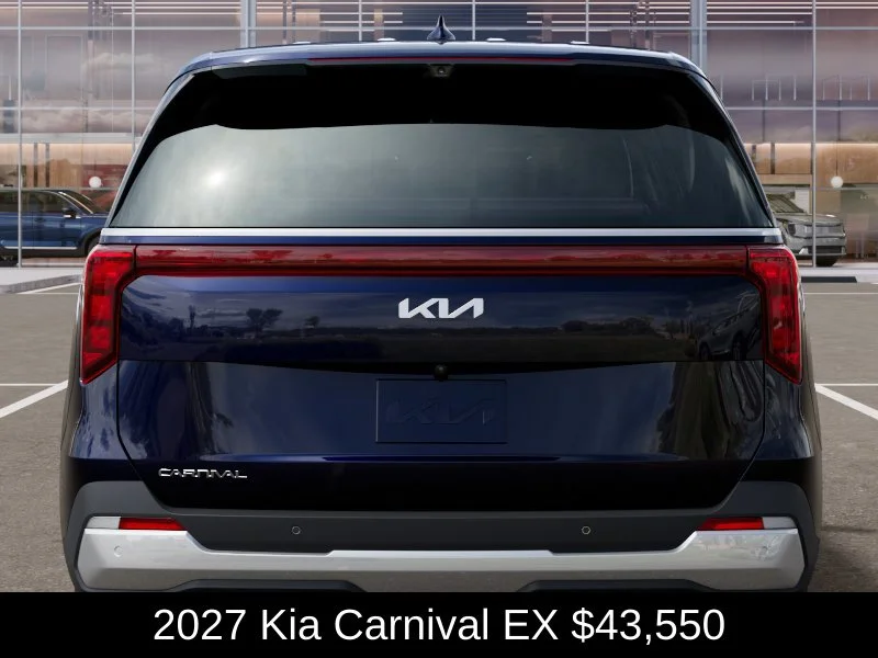 New 2027 Deep Chroma Blue Kia EX image 13