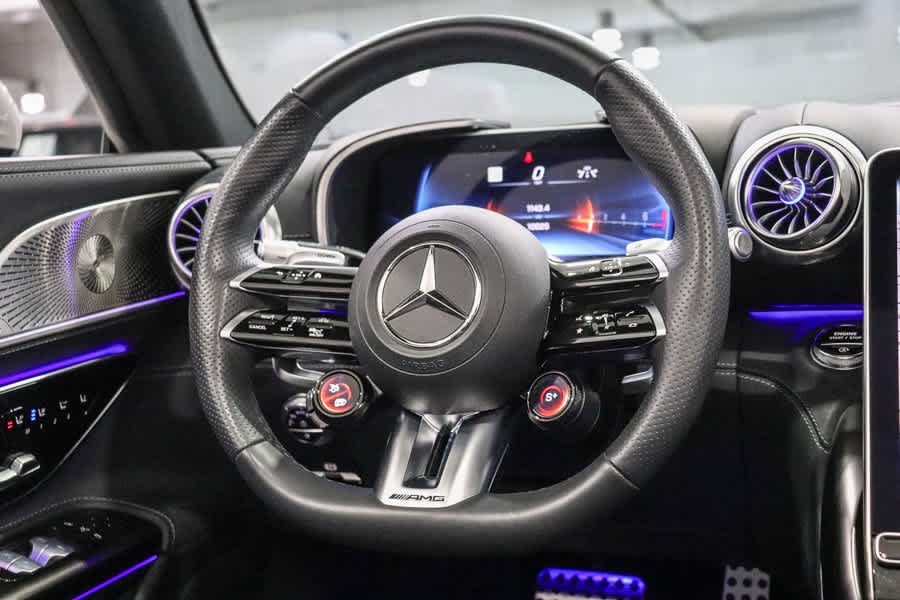 Certified Used 2023 MANUFAKTUR Alpine Grey Mercedes-Benz AMG® SL 43 image 25
