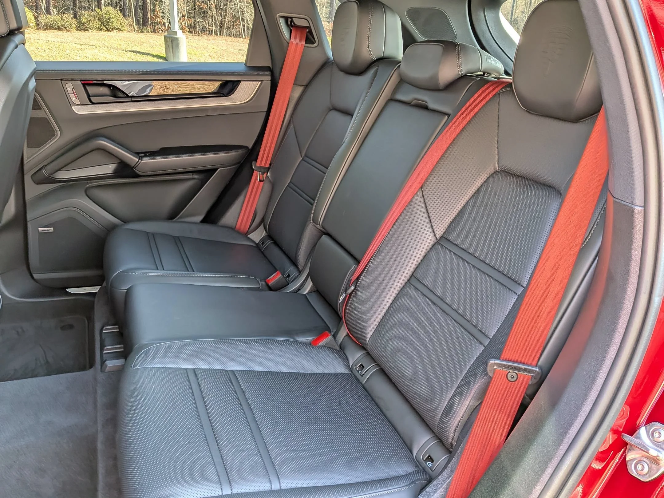 Certified Used 2025 Carmine Red Porsche E-Hybrid image 34