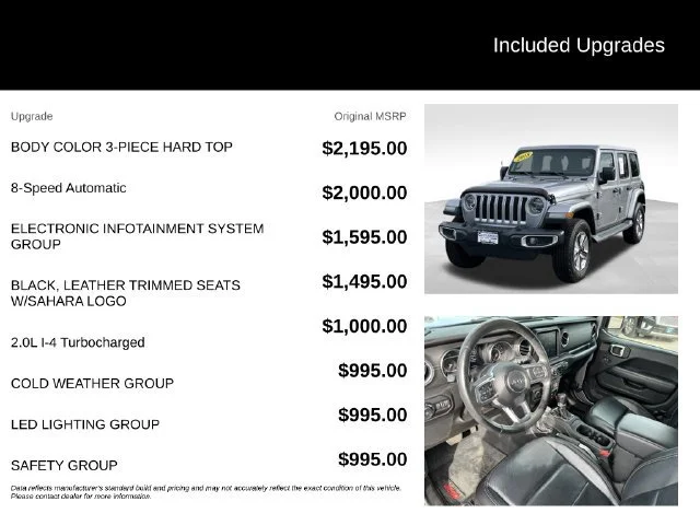 Used 2018 Silver Jeep Sahara 4x4 image 5