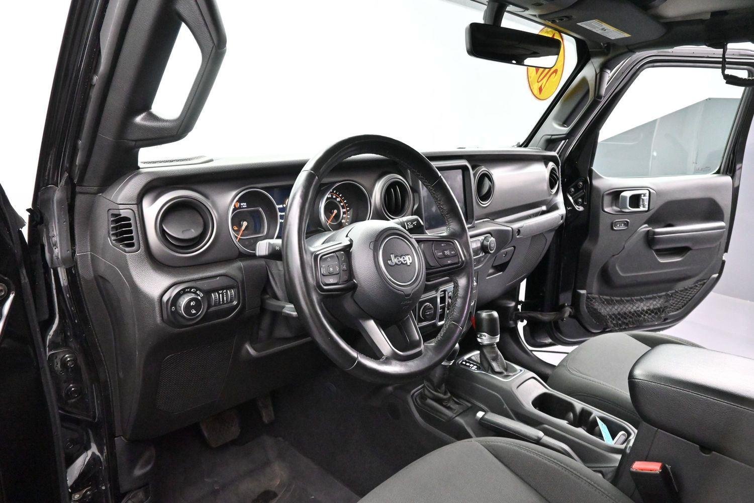 Used 2021 Black Clearcoat Jeep Willys image 15