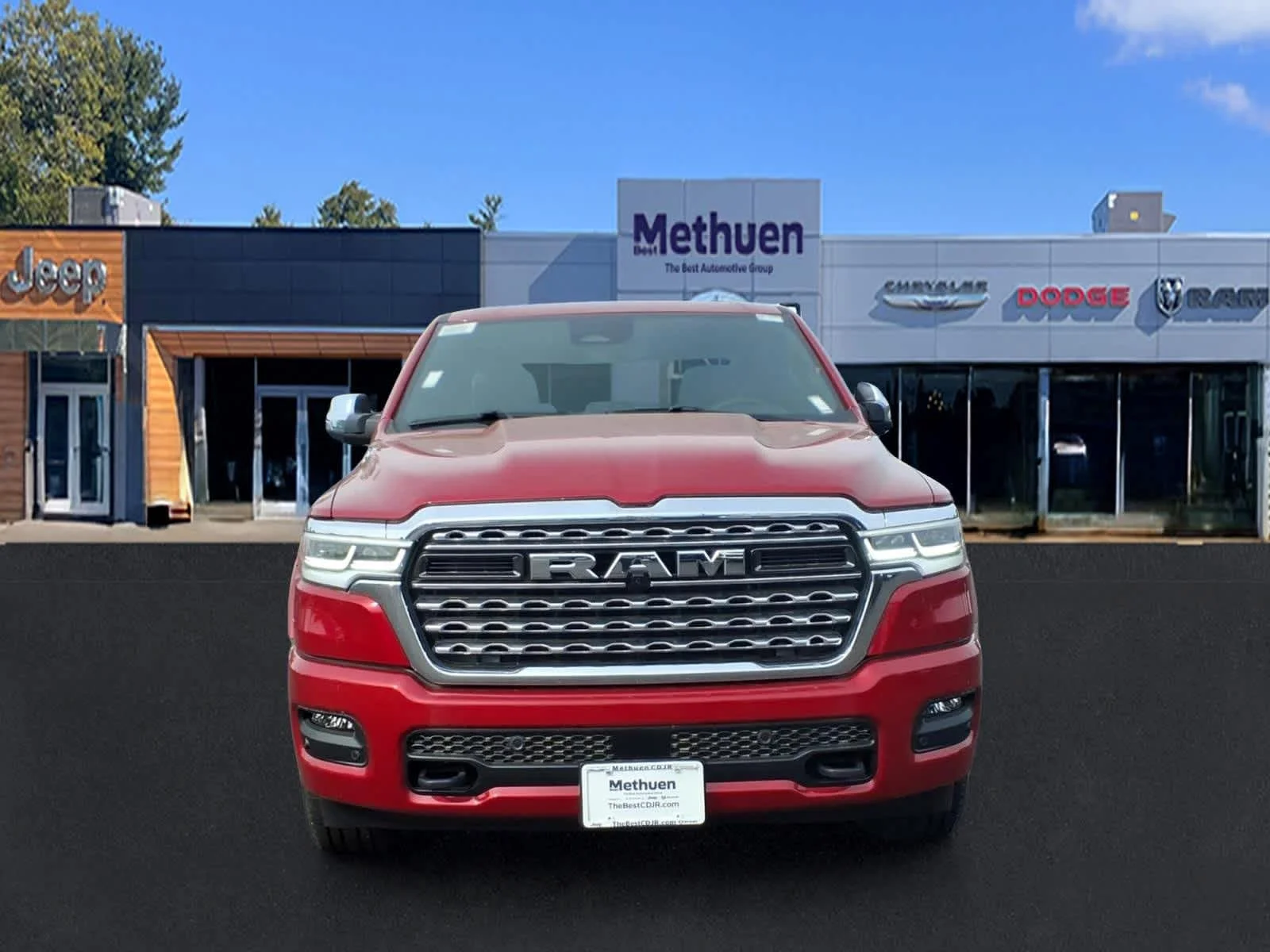 New 2026 Molten Red Pearlcoat Ram Limited image 2