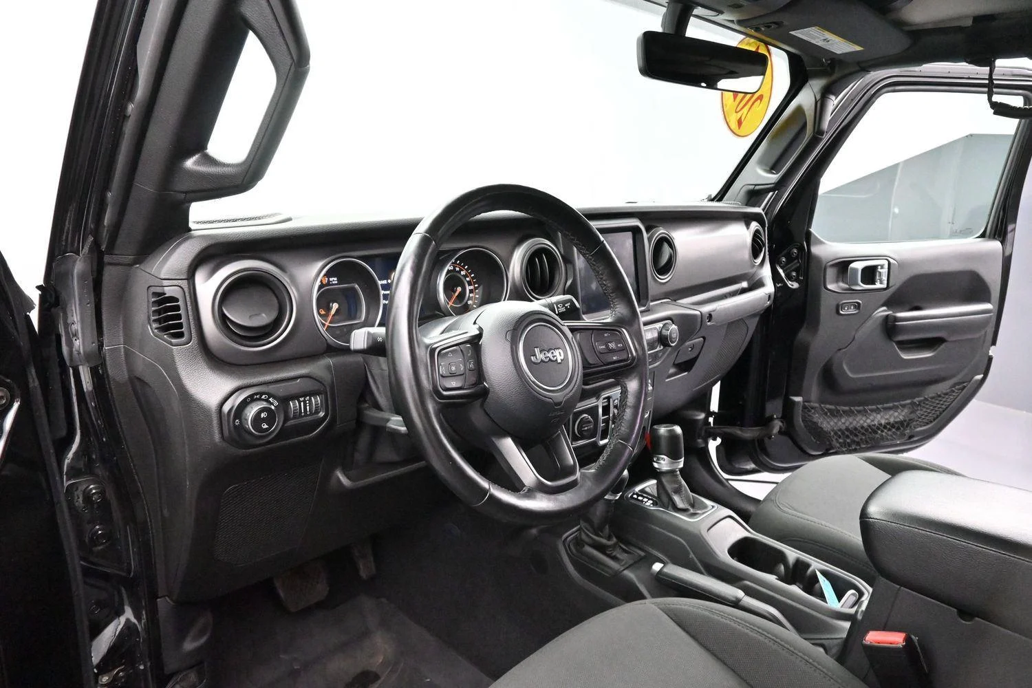 Used 2021 Black Clearcoat Jeep Willys image 15