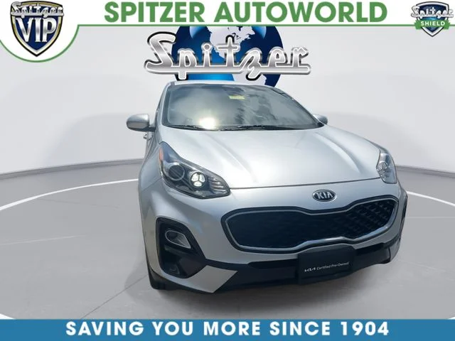 Used 2020 Silver Kia LX image 2