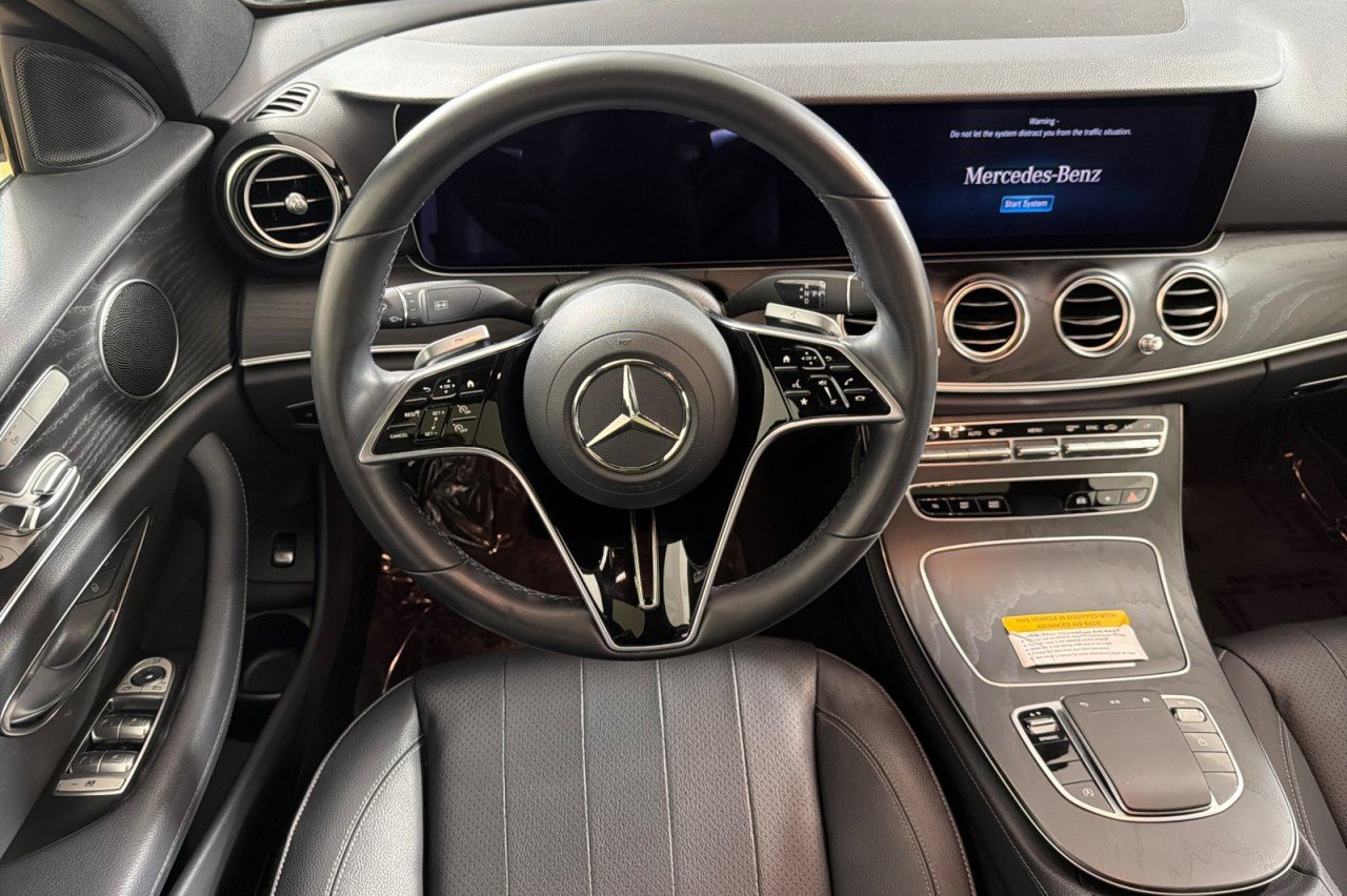 Certified Used 2023 Polar White Mercedes-Benz E 350 image 13