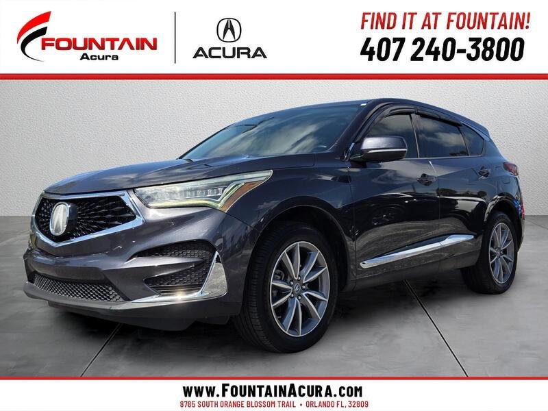 Used 2020 Gunmetal Metallic Acura SH-AWD W/TECHNOLOGY PKG image 1