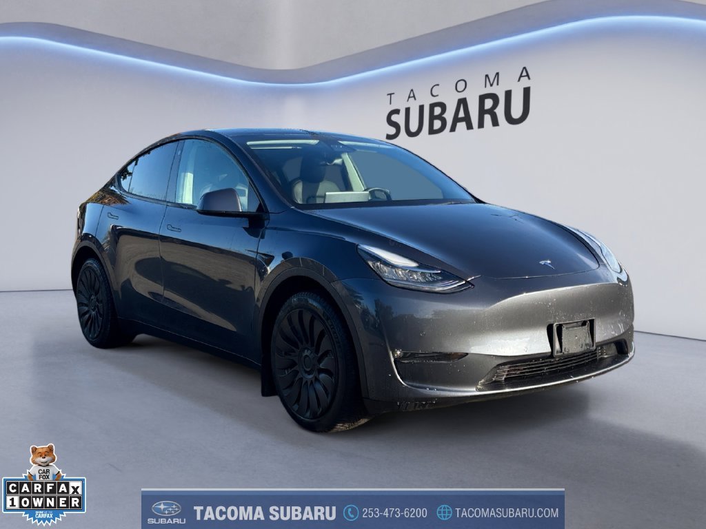 Used 2021 Gray Tesla Long Range image 7