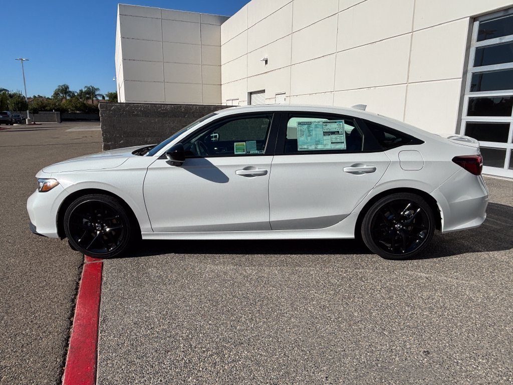 New 2026 Platinum White Pearl Honda Sport image 8