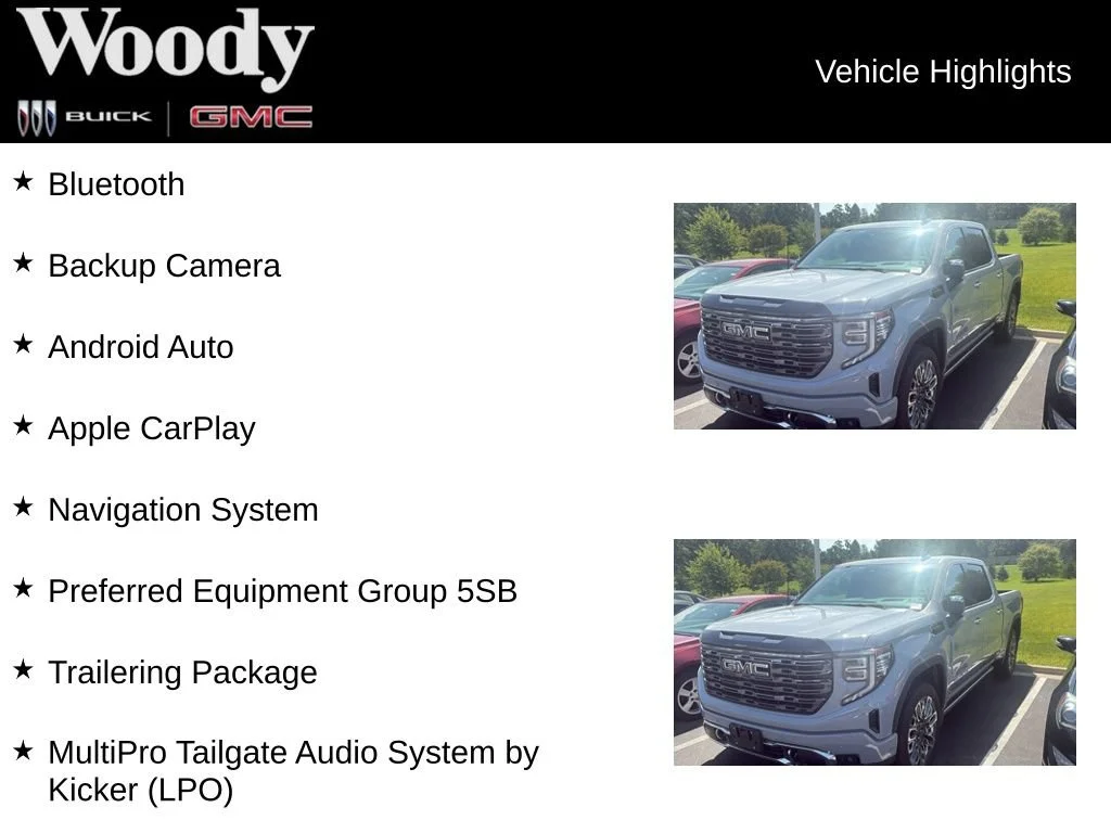 Used 2025 Thunderstorm Gray GMC Denali Ultimate image 3