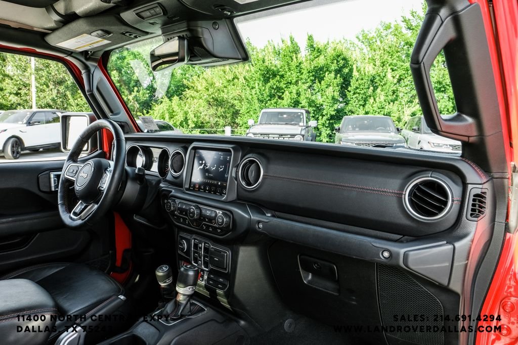Used 2020 Red Clearcoat Jeep Rubicon image 14