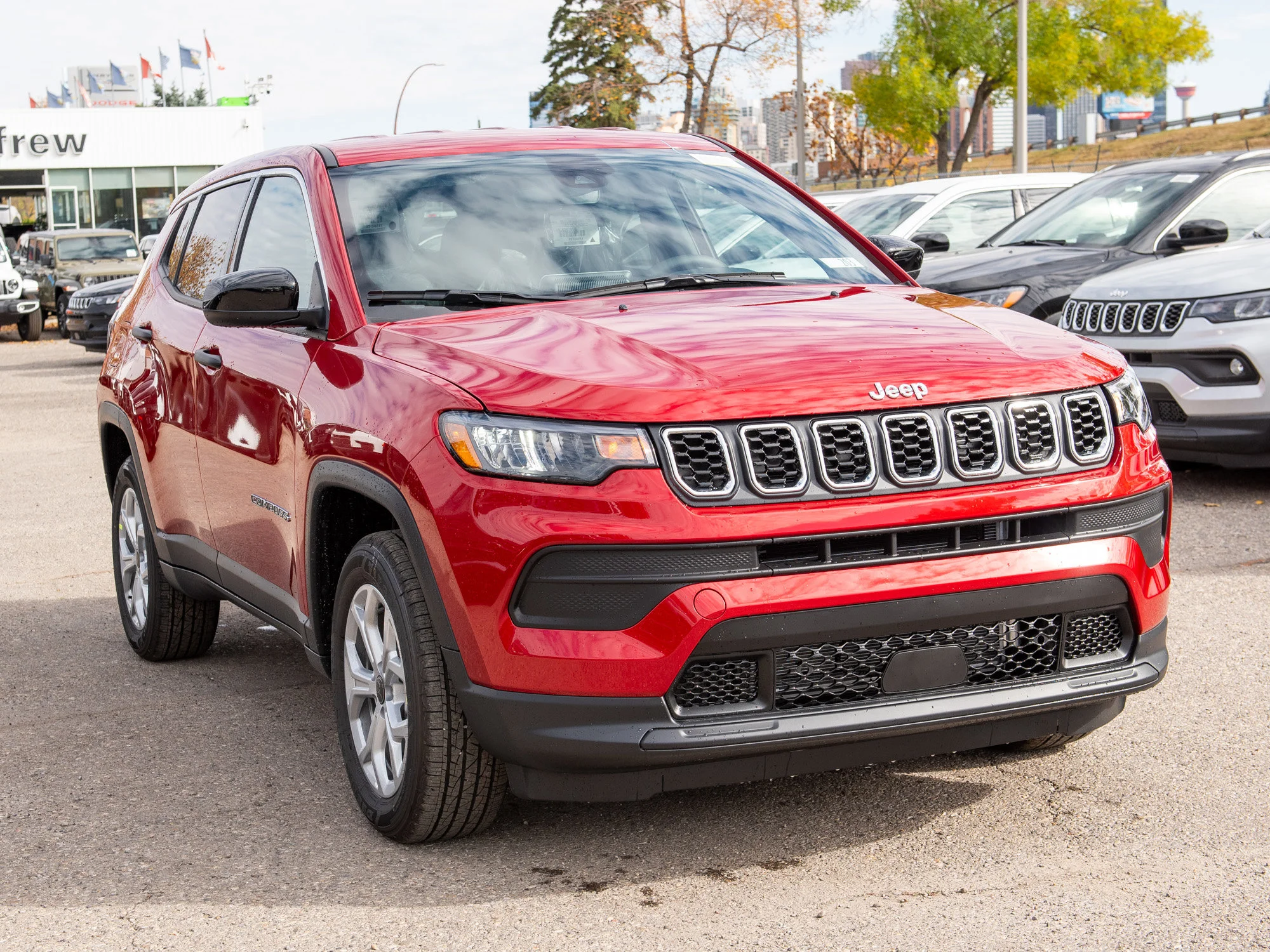 New 2026 Red Jeep Sport* image 6