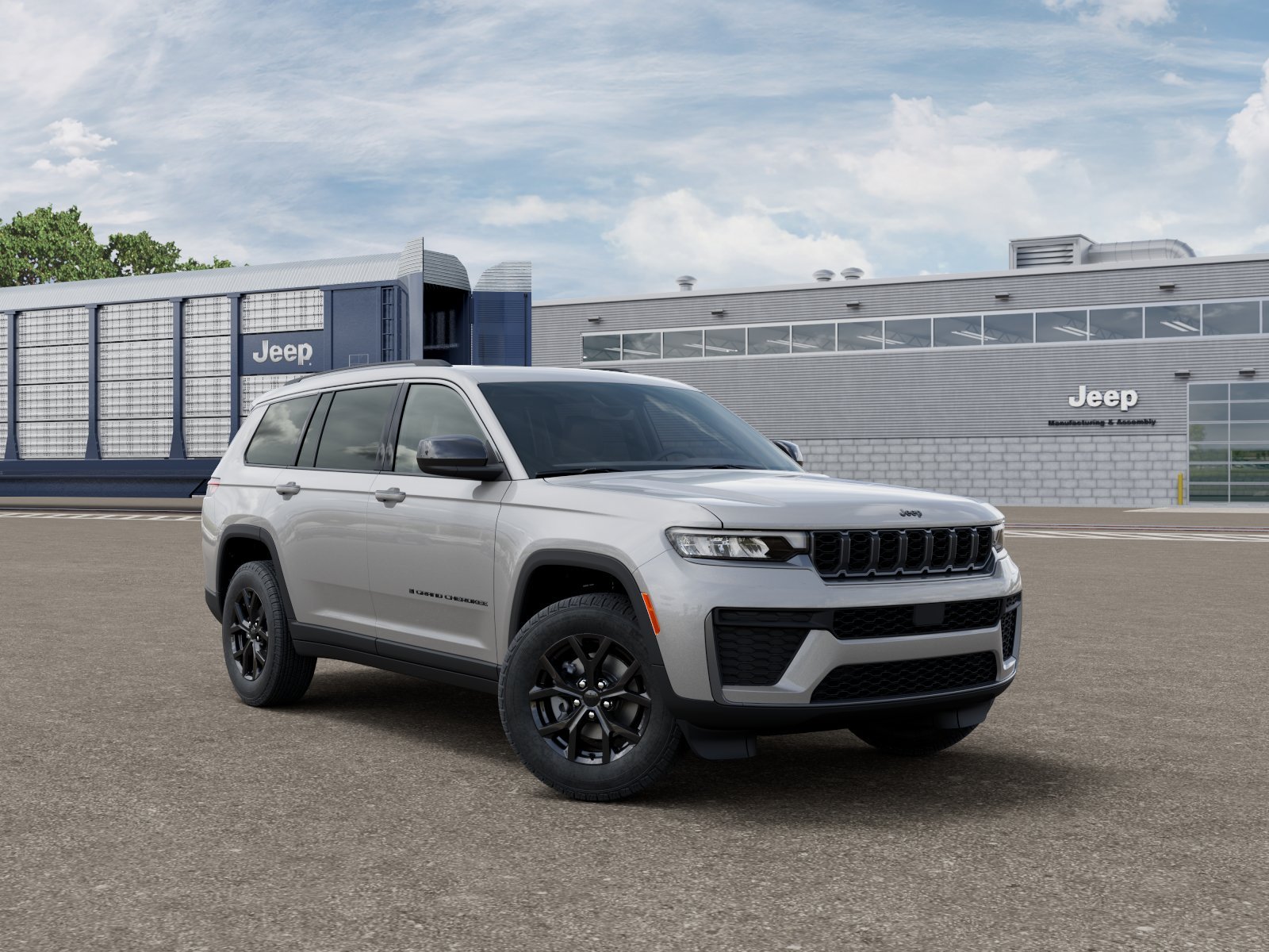 New 2026 Silver Zynith Exterior Paint Jeep Laredo Altitude image 3