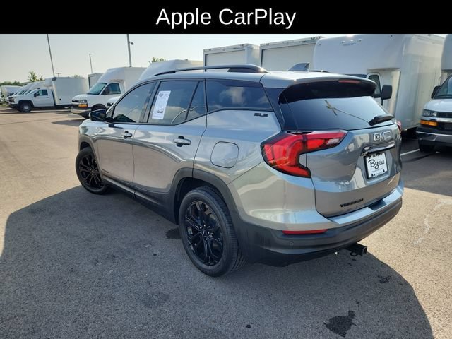 Used 2019 SATIN STEEL METALLIC GMC SLE image 5