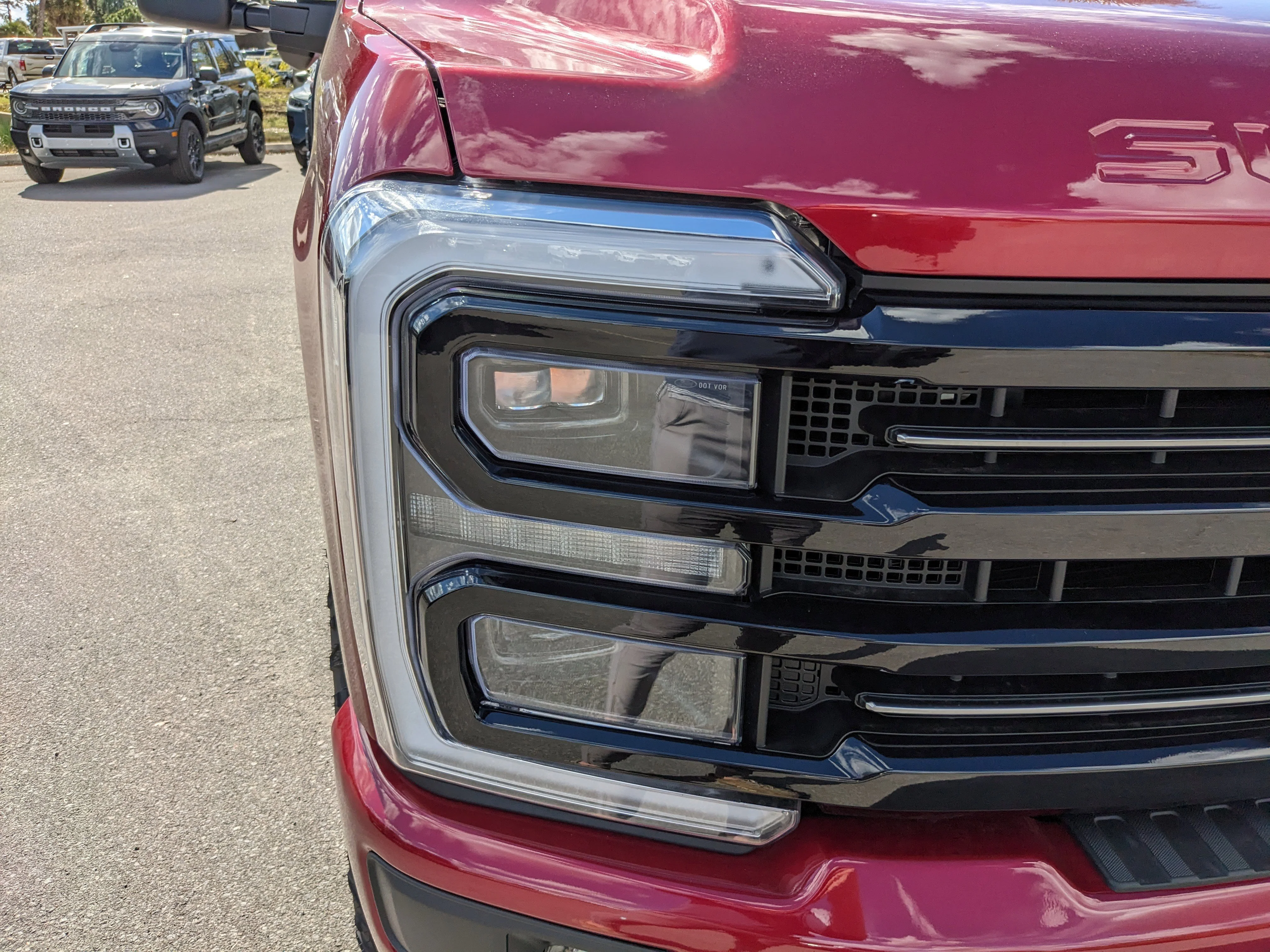 New 2026 Ruby Red Metallic Tinted Clearcoat Ford F-350® Platinum® image 10