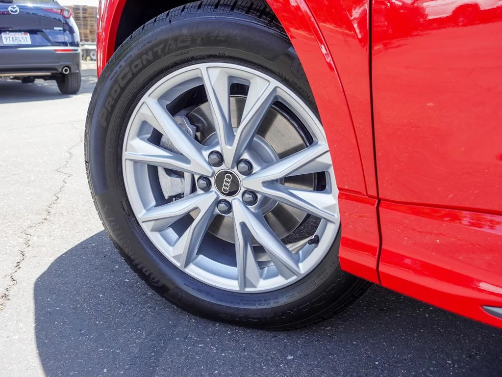 Certified Used 2025 Red Metallic Audi Premium Plus image 10