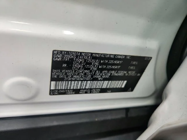 Used 2025 White Toyota LE image 24