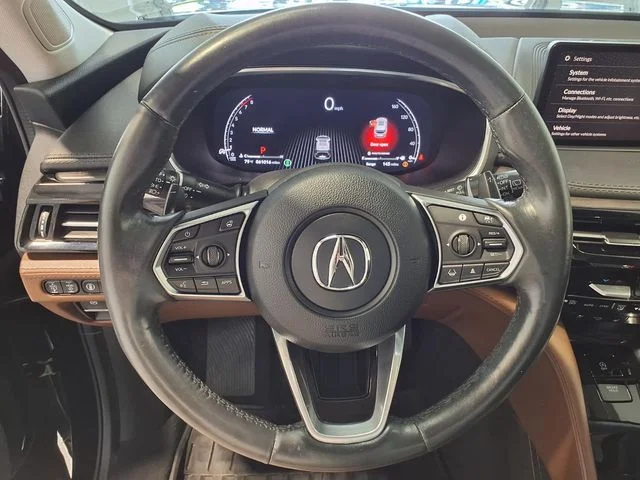 Used 2024 Majestic Black Pearl Acura Advance image 8