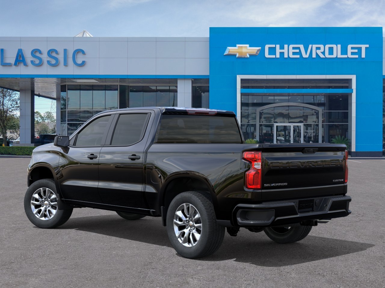 2026 Chevrolet Silverado 1500 Custom Black at Classic Elite Chevrolet Hwy 6