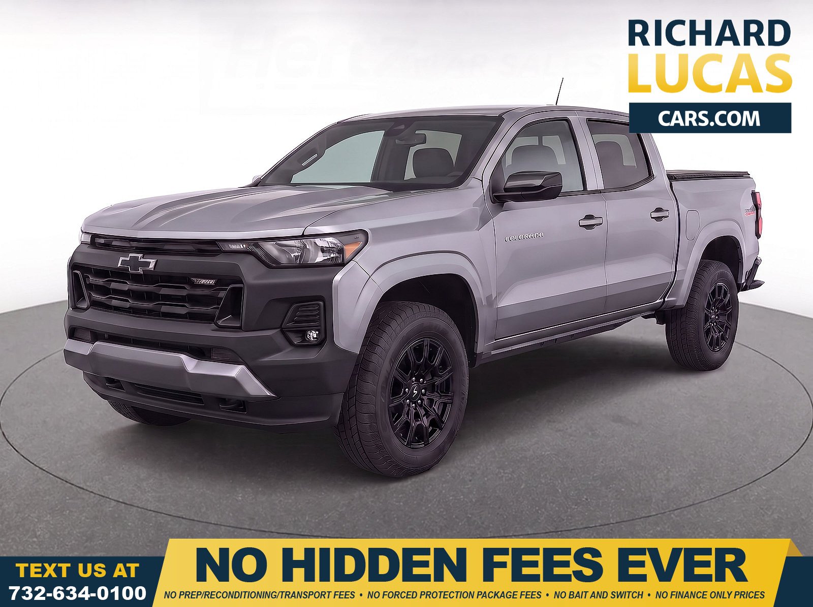Used 2023 STERLING GRAY METALLIC Chevrolet 4WD Trail Boss image 1
