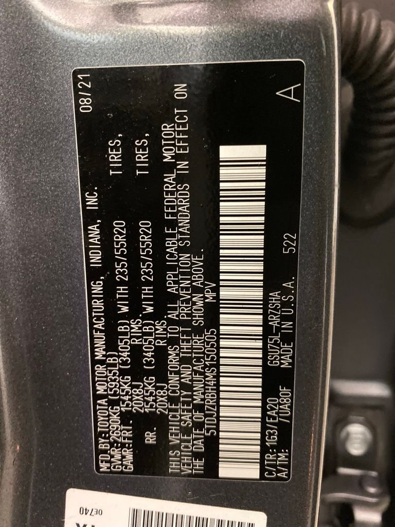 Used 2021 Gray Toyota XSE image 30