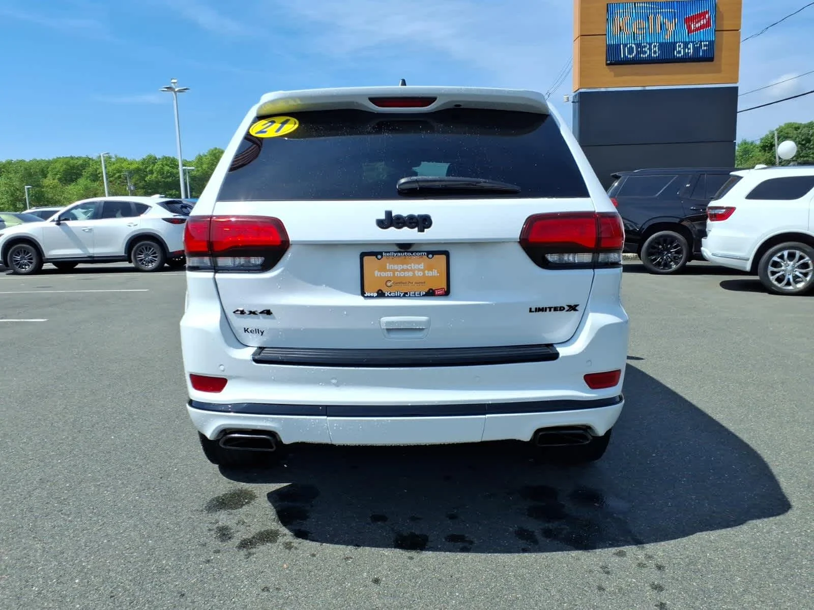 Certified Used 2021 Bright White Clear Coat Jeep Limited X image 9