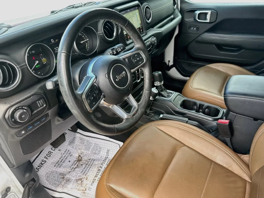 Used 2023 White Jeep Sahara 4xe image 26