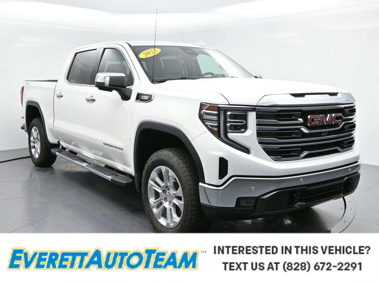 Used 2023 Summit White GMC SLT image 1