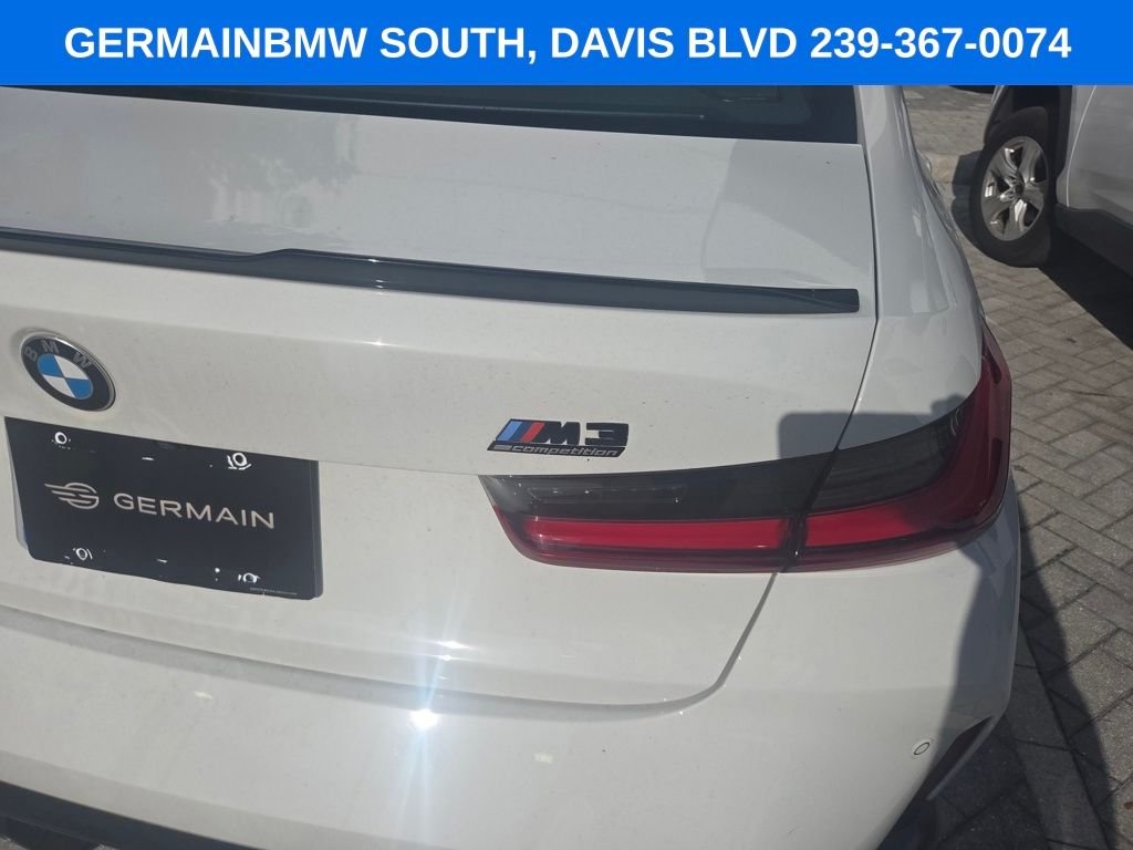 Certified Used 2024 Alpine White BMW Competition image 10