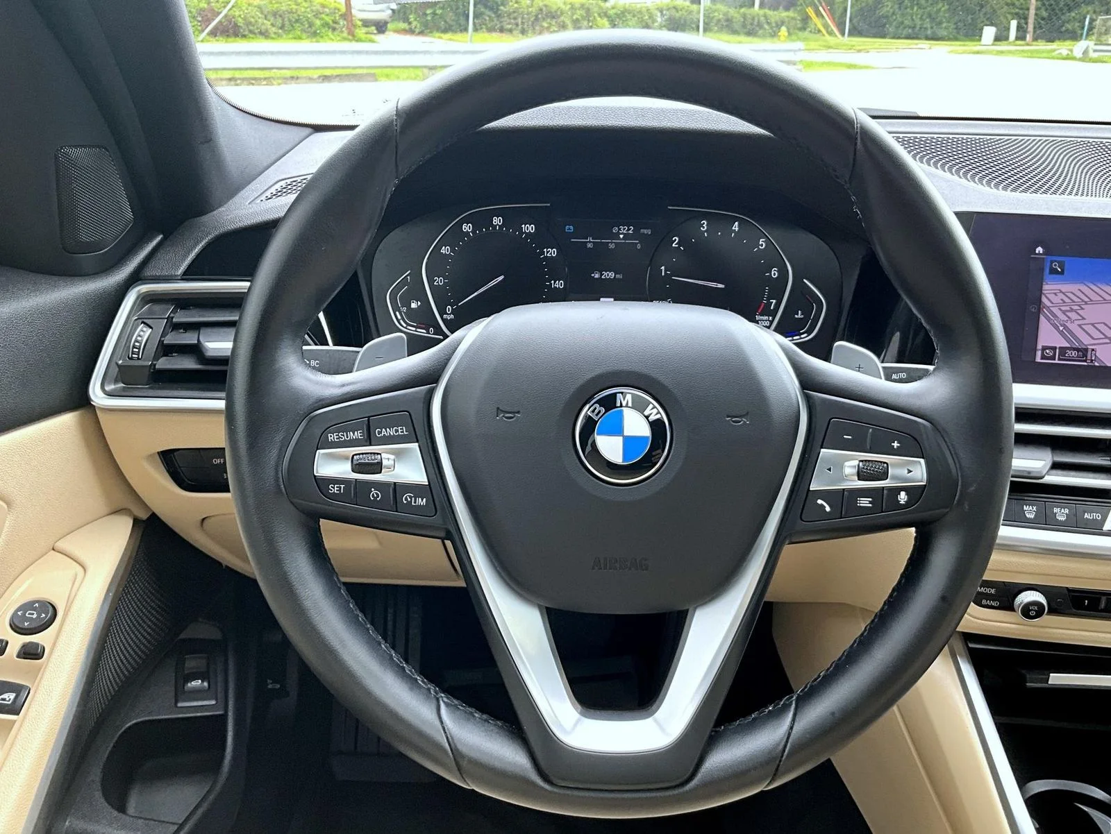 Used 2021 White BMW 330i xDrive image 12
