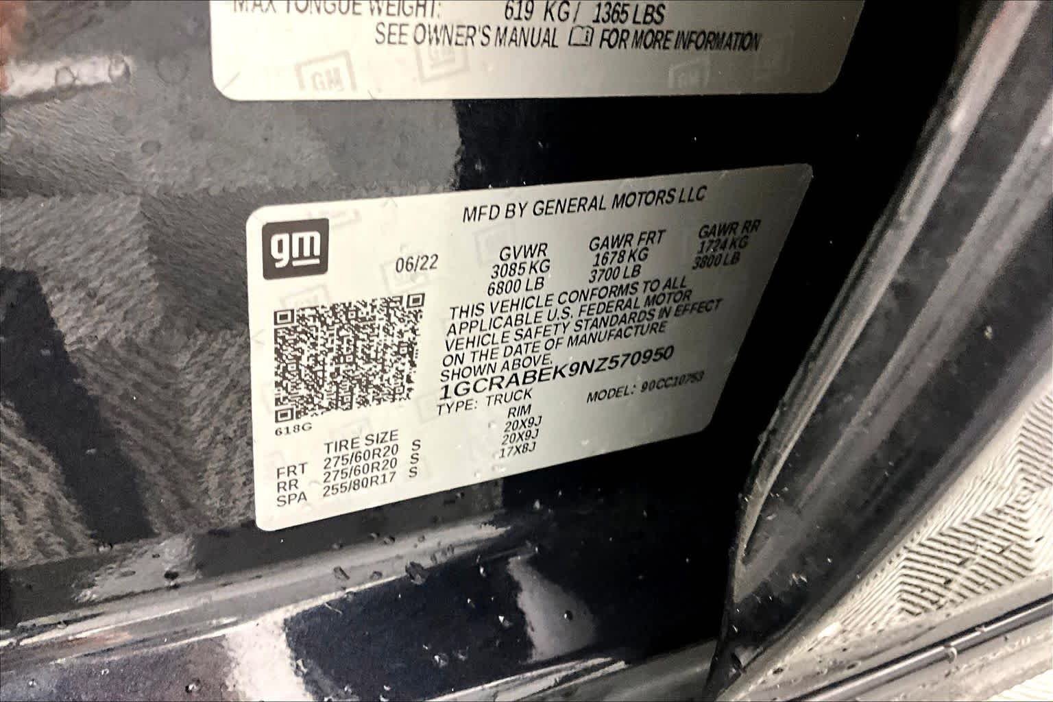 Used 2022 Dark Ash Metallic Chevrolet Custom image 32