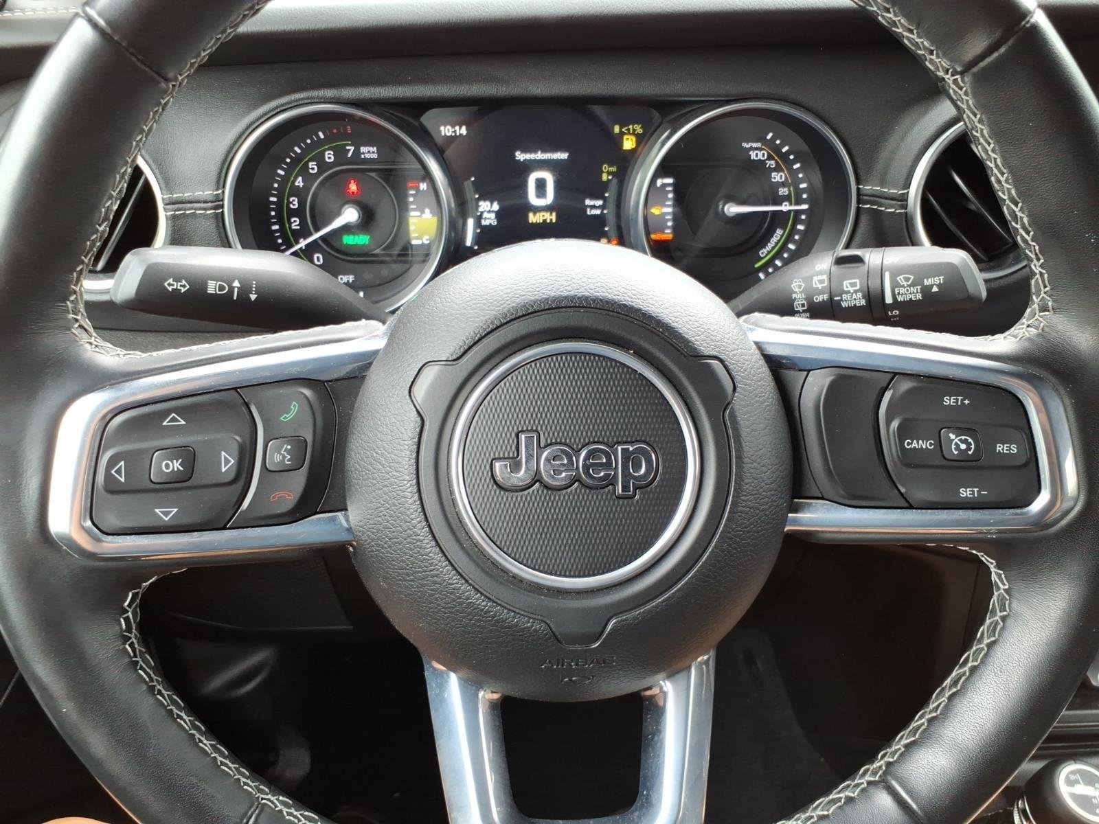 Used 2023 Black Clearcoat Jeep Sahara image 17
